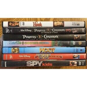 Lot Of 7 DVDs Family Adventure Action Movies